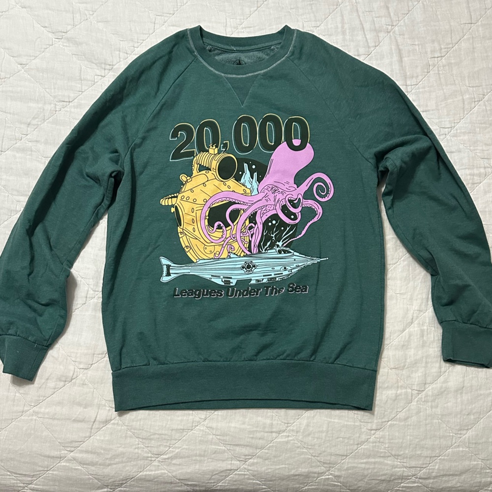 20,000 Leagues Crew Neck Sweatshirt Medium